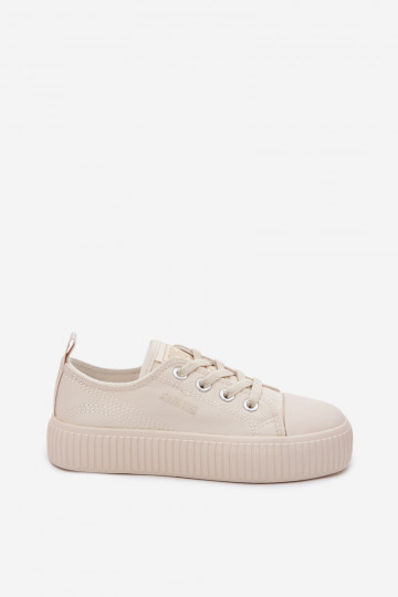 Kinder-Freizeitschuhe Big Star TT374106 elfenbeinfarben 2