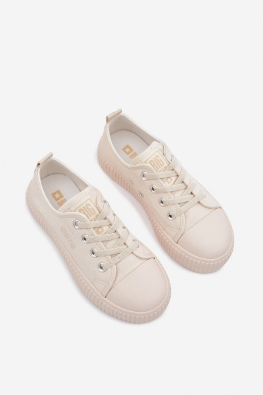 lässige Schuhe Kindisch Big Star TT374106 elfenbeinfarbe