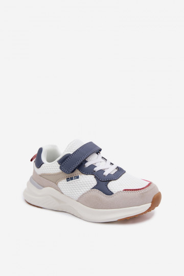 Turnschuhe Sneakers Stilvollllschuhe Kindisch Big Star TT374029 Zueiße Farbe
