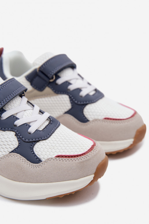 Turnschuhe Sneakers Stilvollllschuhe Kindisch Big Star TT374029 Zueiße Farbe