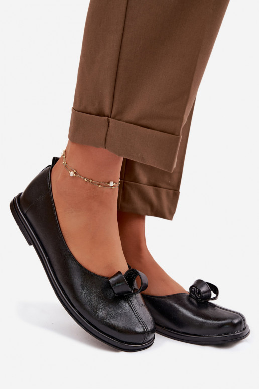 Haut Schuhe Feminin Zazoo 379 schZuarze Farbe