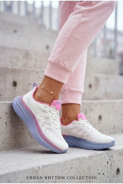 Turnschuhe Feminin Big Star TT274046 Zueiße Farbe