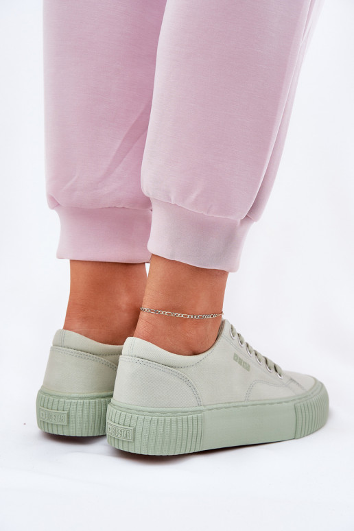  Freizeitschuhe Big Star RR274408 grüne Farbe