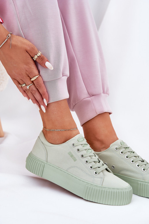  Freizeitschuhe Big Star RR274408 grüne Farbe