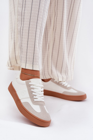 Sneakers Stilvollllschuhe Feminin Big Star RR274804 Zueiße Farbe 2