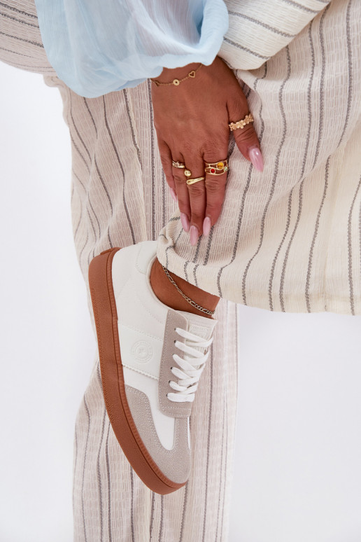 Sneakers Stilvollllschuhe Feminin Big Star RR274804 Zueiße Farbe