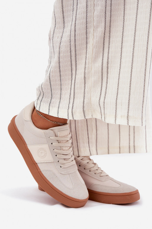 Sneakers Stilvollllschuhe Feminin Big Star RR274806 Beige