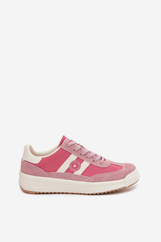 Sneakers Stilvollllschuhe Feminin Big Star TT274160 pinke Farbe