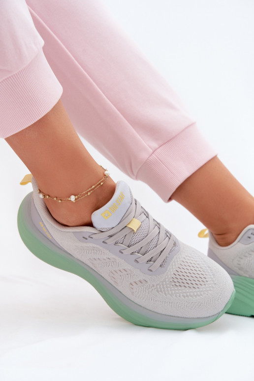 Turnschuhe Feminin Big Star TT274048 graue Farbe