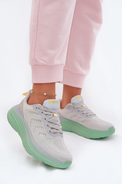 Turnschuhe Feminin Big Star TT274048 graue Farbe