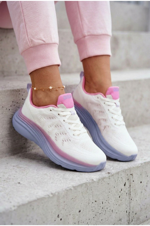 Turnschuhe Feminin Big Star TT274046 Zueiße Farbe