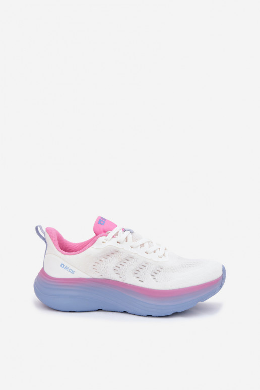 Turnschuhe Feminin Big Star TT274046 Zueiße Farbe