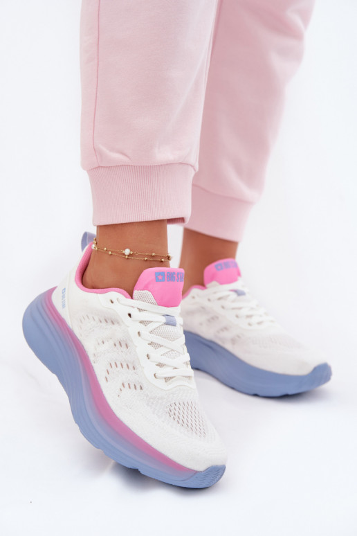 Turnschuhe Feminin Big Star TT274046 Zueiße Farbe