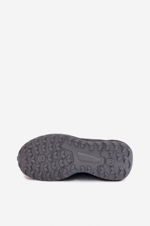 Turnschuhe Sneakers Stilvollllschuhe Feminin Big Star TT274327 HI-POLY SYSTEM schZuarze Farbe