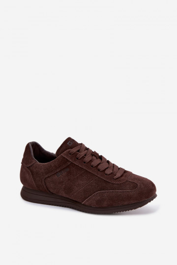Ziegenleder-Sneaker Big Star TT274226 schokoladenfarben 2
