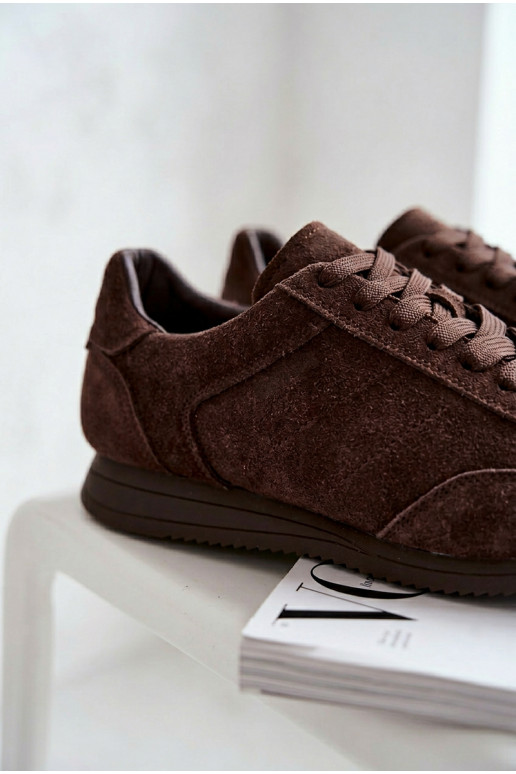 Sneakers StilvollllschuheErmöglichtturalnego aus INildlederu Big Star TT274226 CzekoladoZue