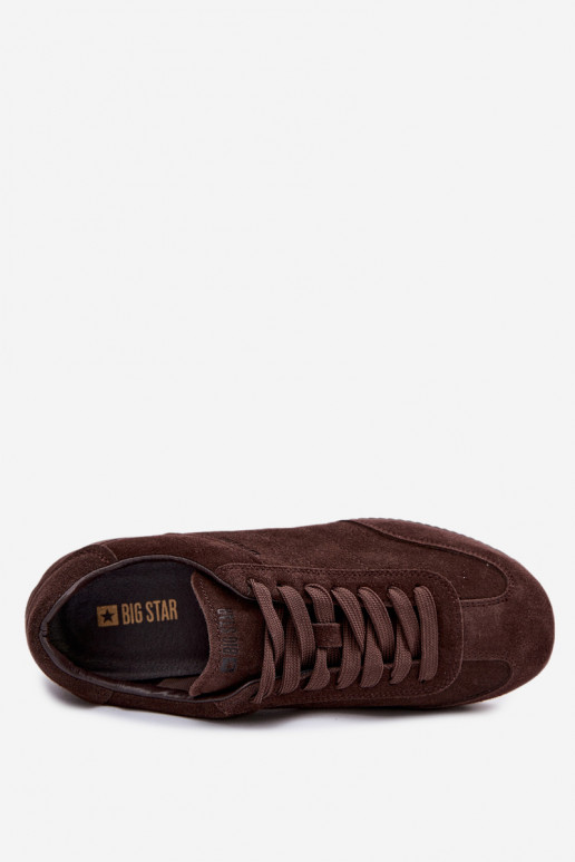 Sneakers StilvollllschuheErmöglichtturalnego aus INildlederu Big Star TT274226 CzekoladoZue