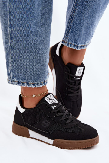 Sneakers Stilvollllschuhe Feminin Big Star TT274909 schZuarze Farbe