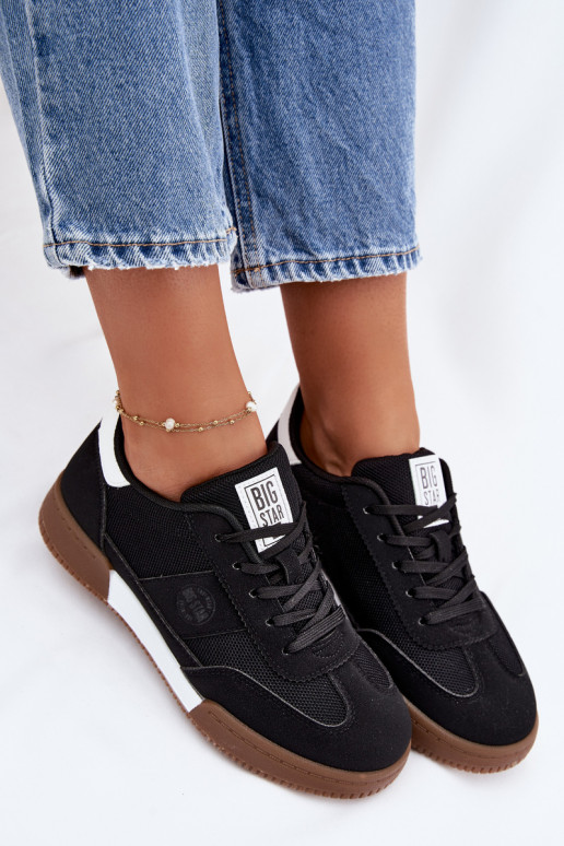 Sneakers Stilvollllschuhe Feminin Big Star TT274909 schZuarze Farbe