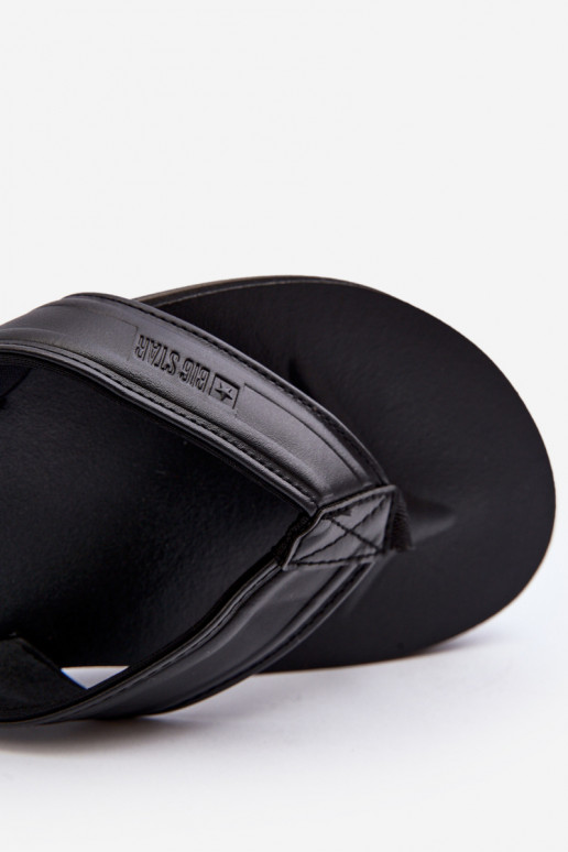 für Männer Hausschuhe Big Star LL174605 schZuarze Farbe