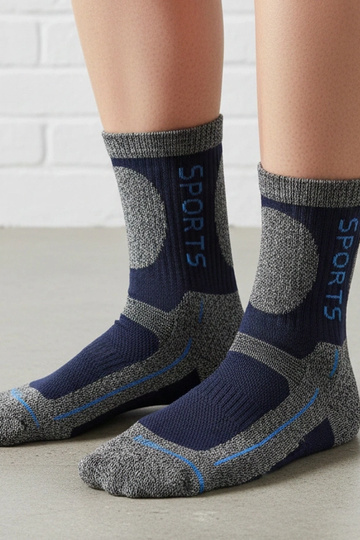 Blaue warme Herrenstrümpfe... 2