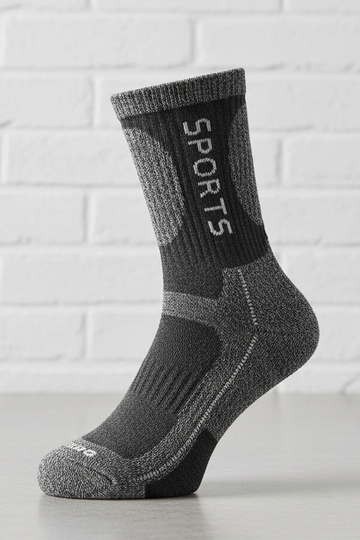 Graue warme Socken für... 2