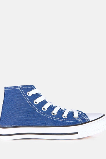 Blaue Kinder-Sneaker über dem Knöchel Frenis