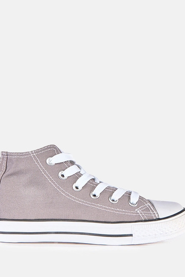 Graue Kinder-Sneaker über dem Knöchel Frenis 2