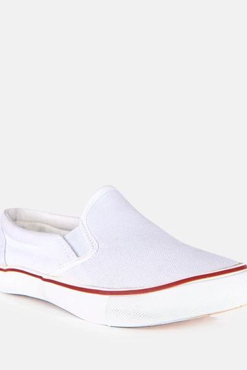 Weiße Kinder-Sneaker ohne Schnürsenkel Lagunes 2