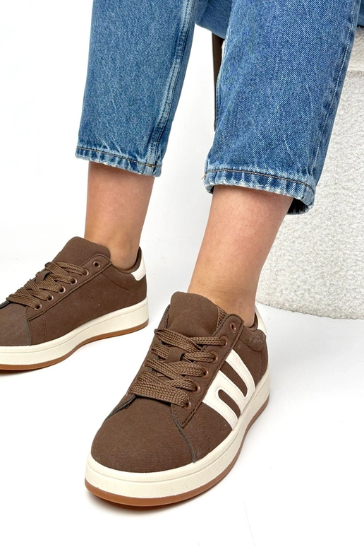Braune Alltagssneaker Delphine