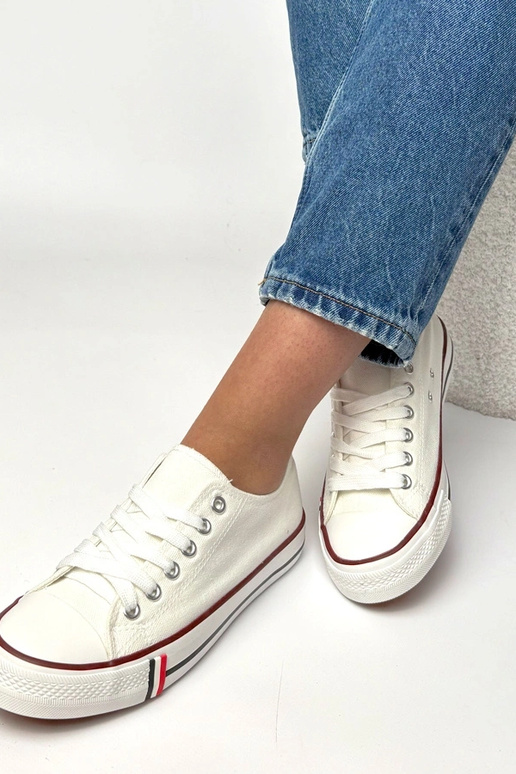 Weiße Alltagssneaker Manon