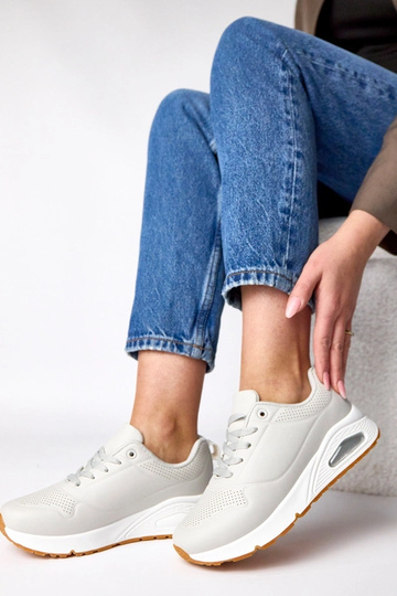 Graue Sneaker mit dicker Sohle Sylvie 2