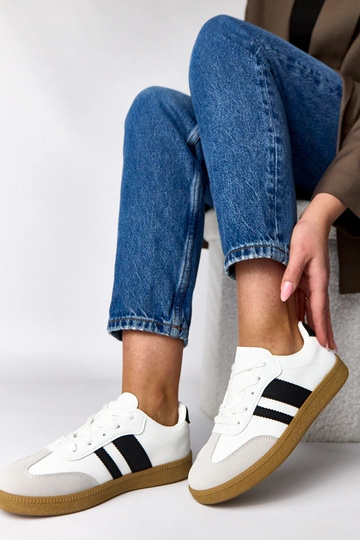 Weiße Alltagssneaker mit... 2