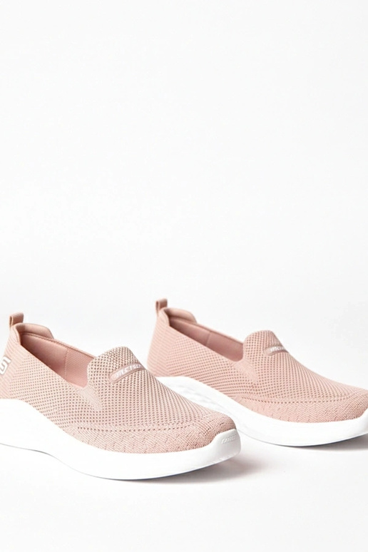 Rosa textile Slip-On Sneakers Zoe