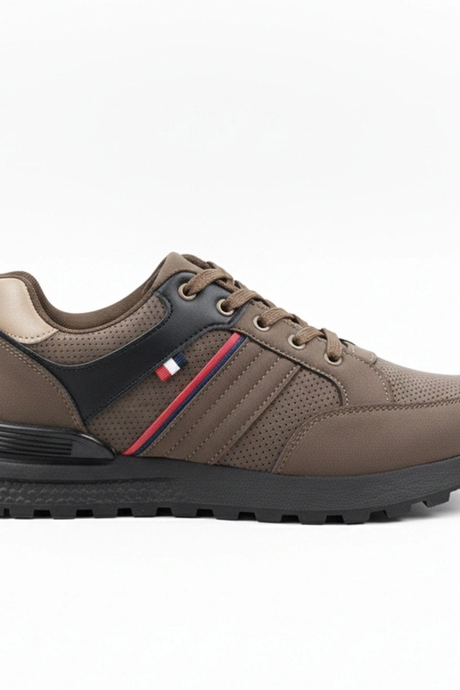 Braune Herren-Alltags-Sneaker Ethan