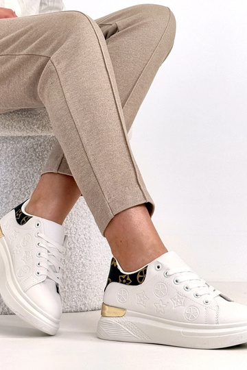 Weiße Sneaker mit Stickerei... 2