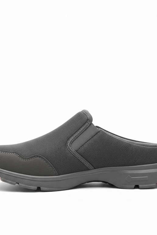 Graue Herren-Sneaker ohne...