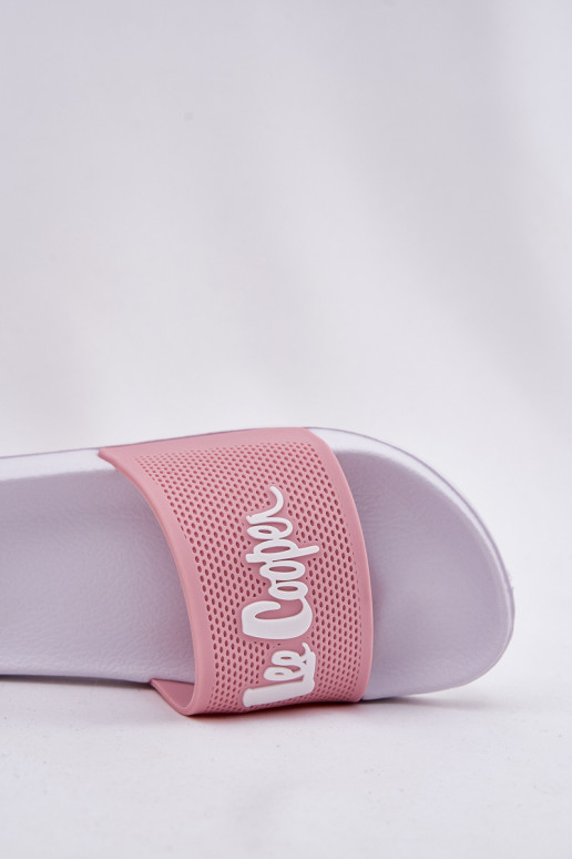 Damenhausschuhe Lee Cooper LCIN-26-07-4159 pinke Farbe