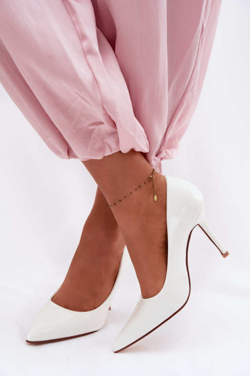 Klassische Lack-High-HeelsImitacji Skóry Zueiße Farbe Odira