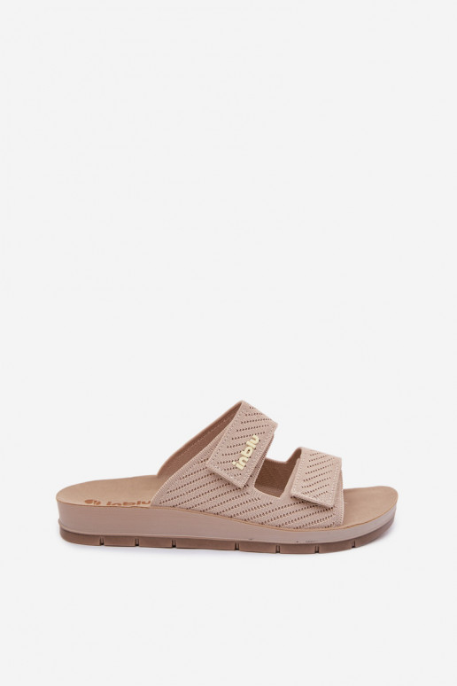 Damenhausschuhe INBLU AG000015 Beige