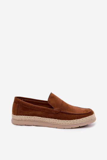 Mokassins Espadrilles für Männer braune Farbe Rexton 2