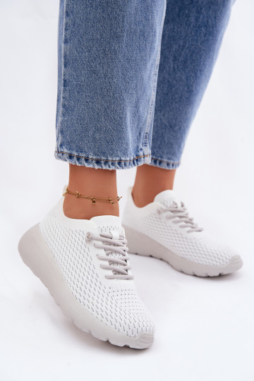 Helinae weiße Damen-Sportschuhe 2