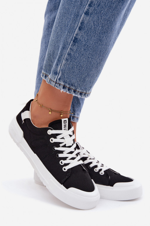 Freizeitschuhe Big Star NN274446 Memory Foam System schZuarze Farbe