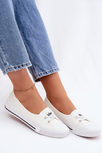 Turnschuhe Freizeitschuhe Lee Cooper LCIN-26-31-4356 Zueiße Farbe