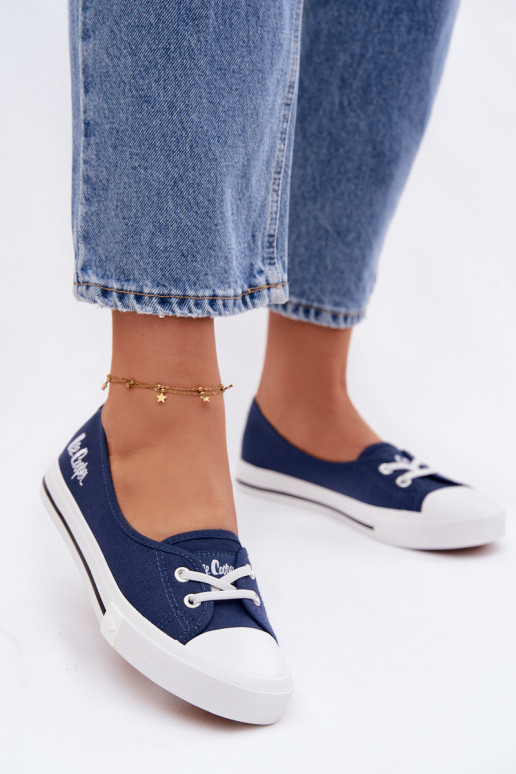 Turnschuhe Freizeitschuhe Lee Cooper LCIN-26-31-4355 Dunkelblau