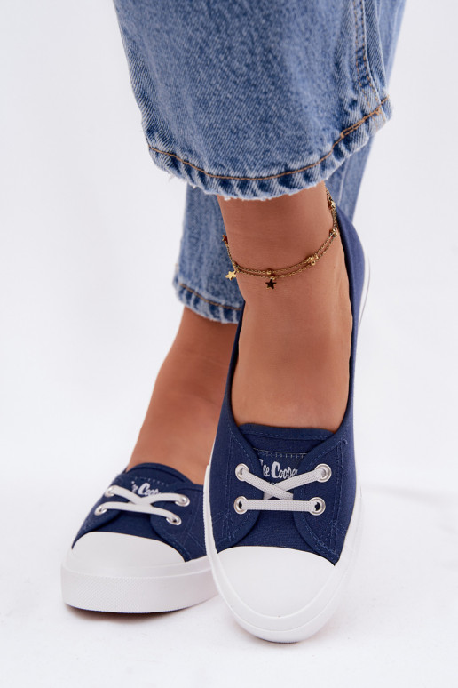 Turnschuhe Freizeitschuhe Lee Cooper LCIN-26-31-4355 Dunkelblau