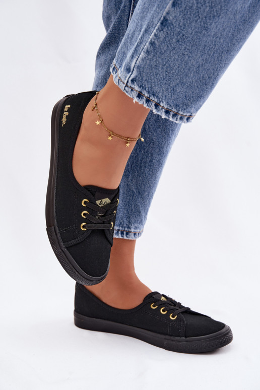 Turnschuhe Freizeitschuhe Lee Cooper LCIN-26-02-4045 schZuarze Farbe