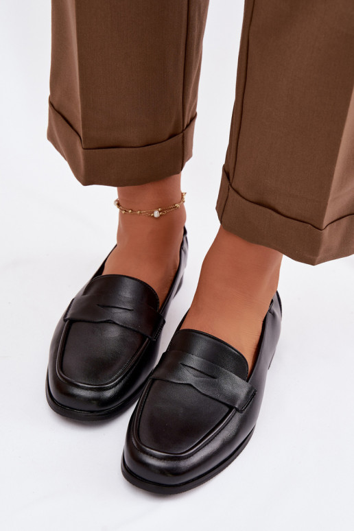 MokassinsErmöglichtturalnej Skóry Vinceza 18121 schZuarze Farbe