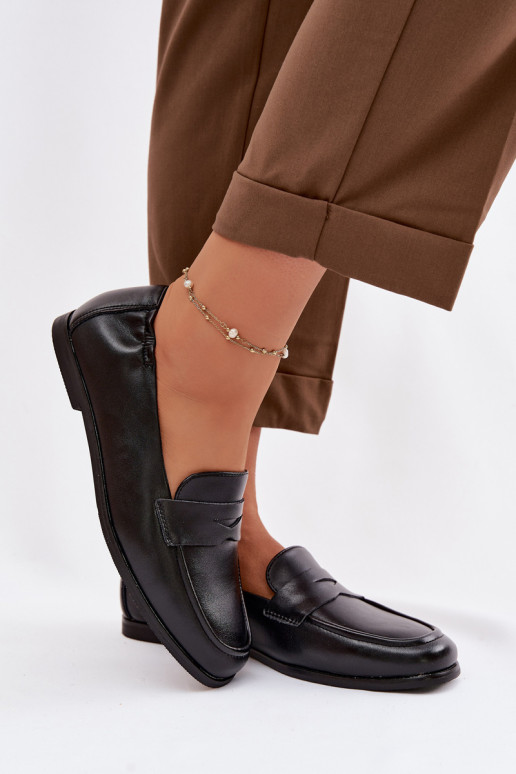 MokassinsErmöglichtturalnej Skóry Vinceza 18121 schZuarze Farbe