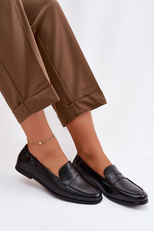 MokassinsErmöglichtturalnej Skóry Vinceza 18121 schZuarze Farbe